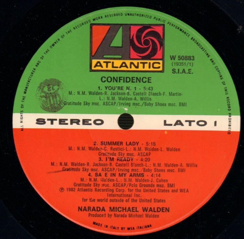 Confidence-Atlantic-Vinyl LP-VG+/Ex