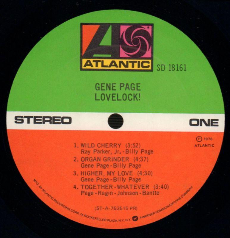 Lovelock-Atlantic-Vinyl LP-Ex/VG+