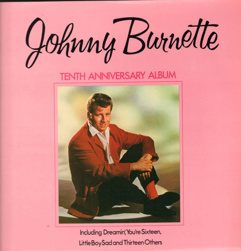 Johnny Burnette-Tenth Anniversary Album-Sunset-Vinyl LP