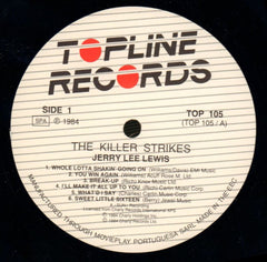 The Killer Strikes-Topline-Vinyl LP-VG+/VG+