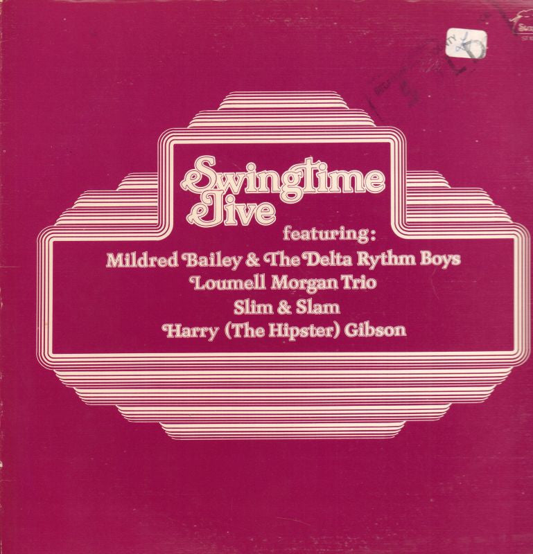 Various Jazz-Swingtime Jive-Stash-Vinyl LP