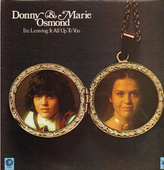 Donny And Marie-I'm Leaving It Up To You-MGM-Vinyl LP-VG/VG