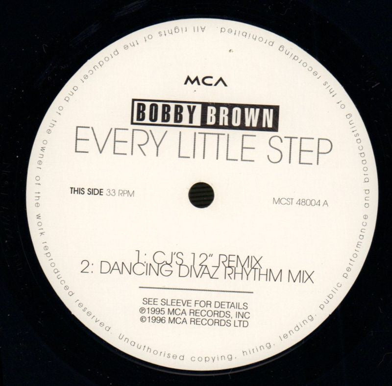 Every Little Step-MCA-12" Vinyl-Ex/Ex