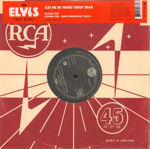 Elvis Presley-(Let Me Be Your) Teddy Bear 5/18-RCA-10" Vinyl