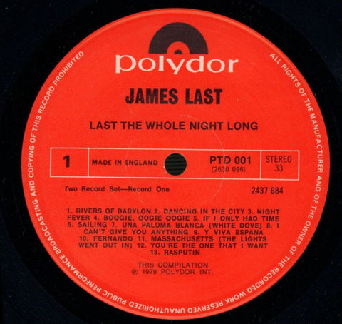 Last The Whole Night Long-Polydor-2x12" Vinyl LP Gatefold-VG+/VG