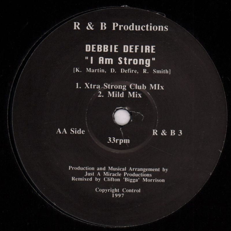 I Am Strong-R&B-12" Vinyl-VG/VG
