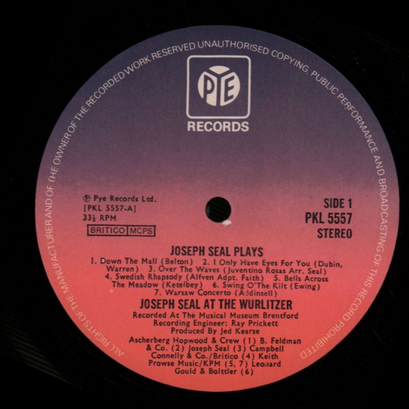 Plays-PYE-Vinyl LP-VG/Ex+