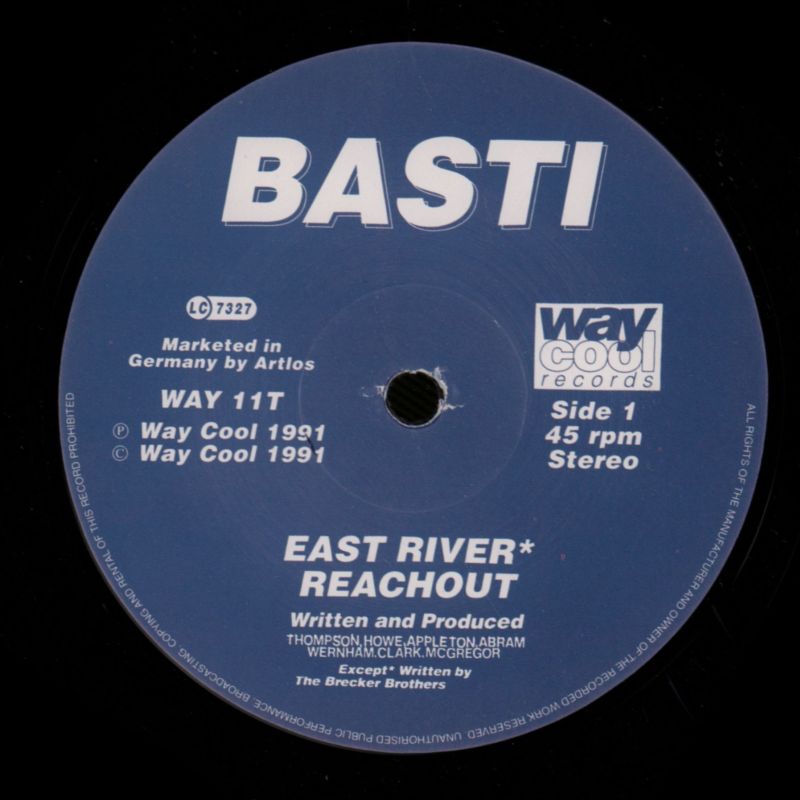 The B.S.P. EP-Way Cool-12" Vinyl-VG/NM