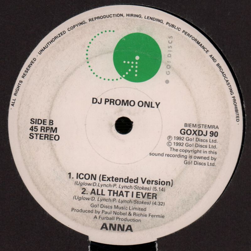 Icon-Go Discs-12" Vinyl-VG/VG