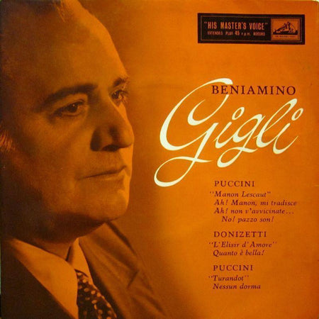 Puccini/Donizetti-Manon Lescaut/L'Elisir D'Amore-HMV-7" Vinyl