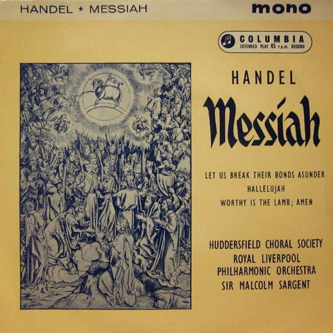 Handel-Messiah-Columbia-7" Vinyl