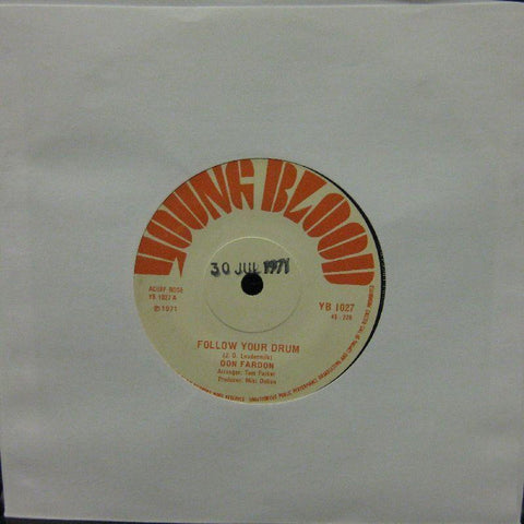Don Fardon-Follow Your Drum-Young Blood-7" Vinyl