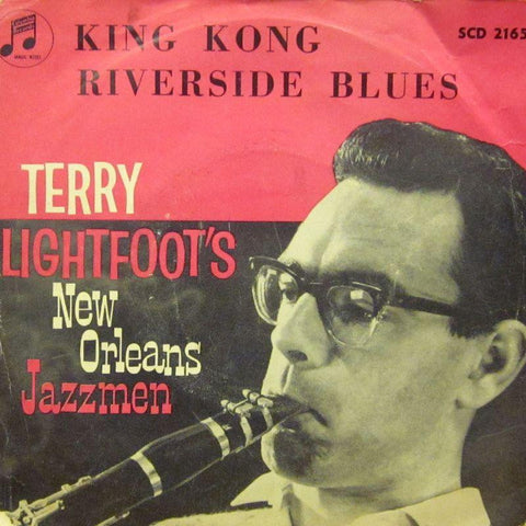 Terry Lightfoot's New Orleans Jazzmen-King Kong Riverside Blues-Columbia-7" Vinyl P/S