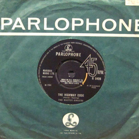 The Master Singers-The Highway Code-Parlophone-7" Vinyl