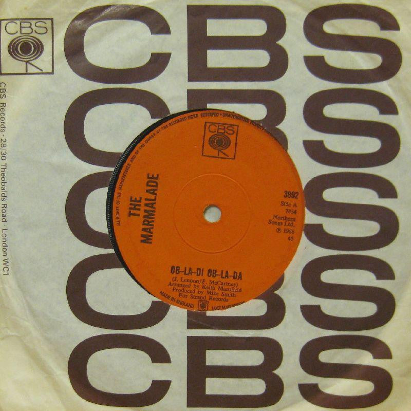 The Marmalade-Ob-La-Di Ob-La-Da-CBS-7" Vinyl
