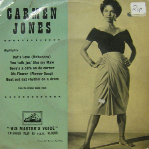 Bizet-Highlights From Carmen Jones-HMV-7" Vinyl P/S
