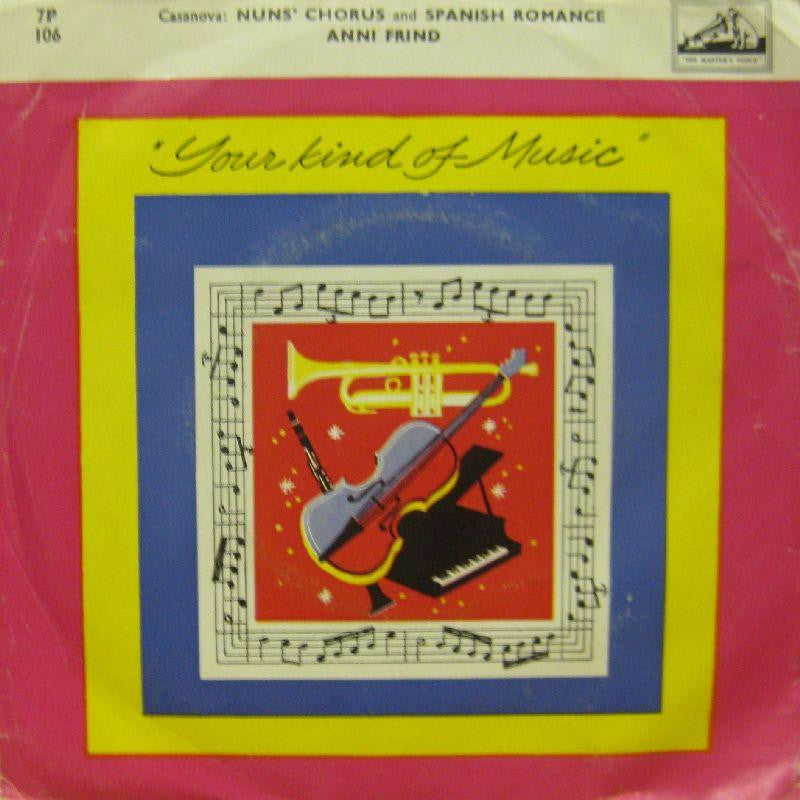 Anni Frind-Nun's Chorus-HMV-7" Vinyl P/S