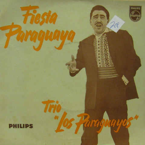 Trio Los Paraguayos-Fiesta Paraguaya-Philips-7" Vinyl P/S