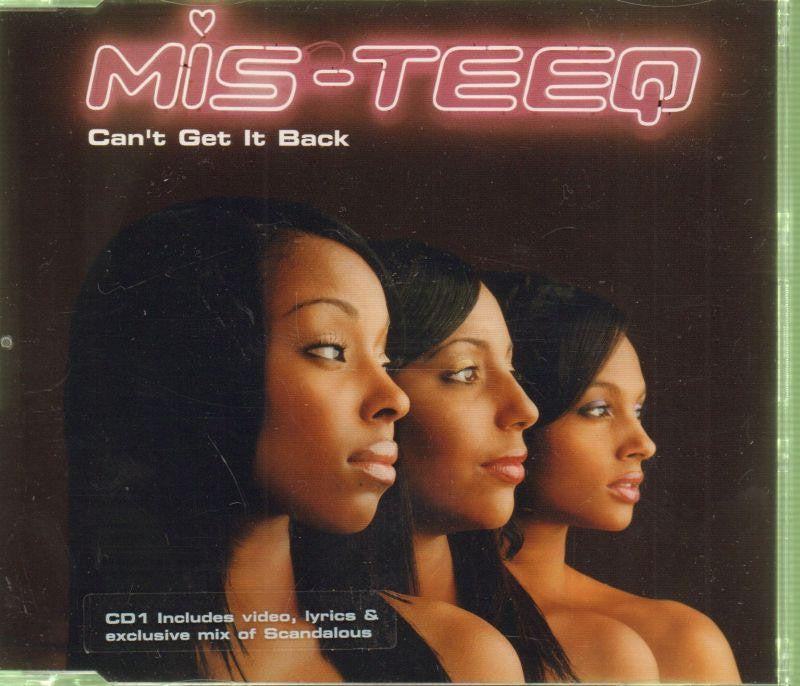 Mis-Teeq-Can't Get It Back CD 1-CD Single