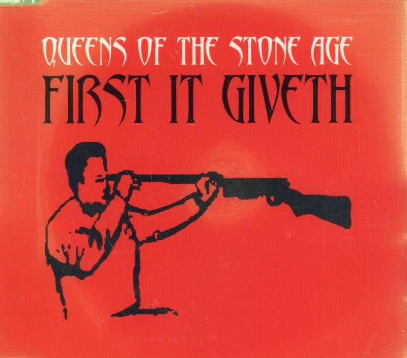 Queens of The Stone Age-First It Giveth CD 2-CD Single