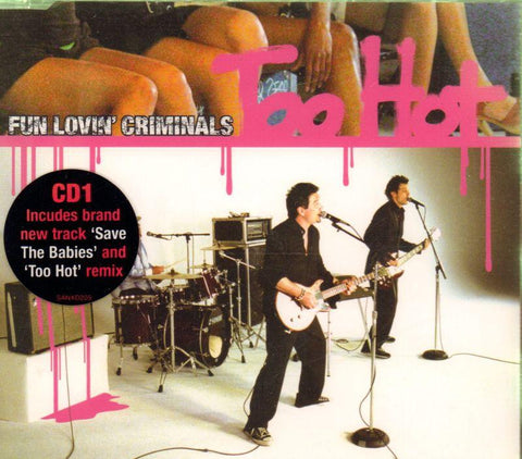 Fun Lovin' Criminals-Too Hot CD 1-CD Single