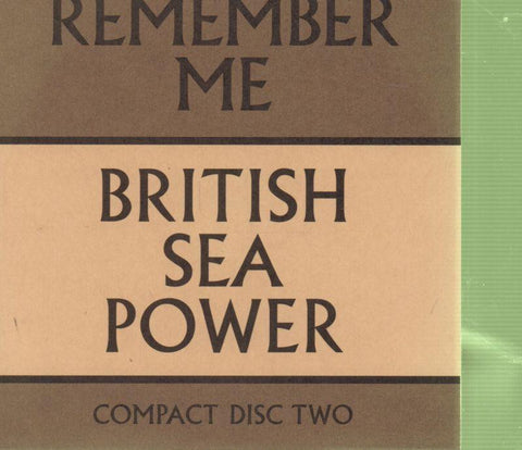 British Sea Power-Remember Me-CD Single