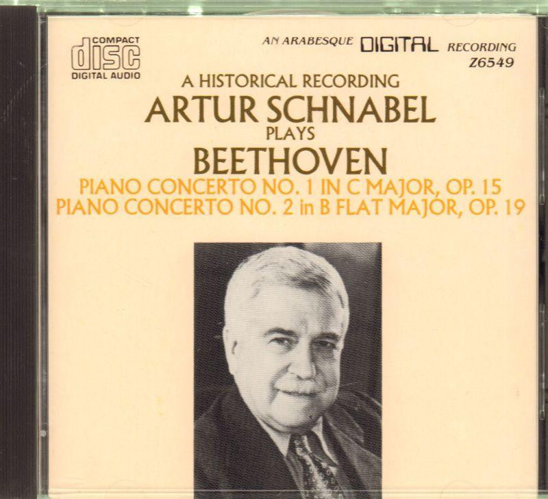 Beethoven-Piano Concerto No.1 & 2-CD Album