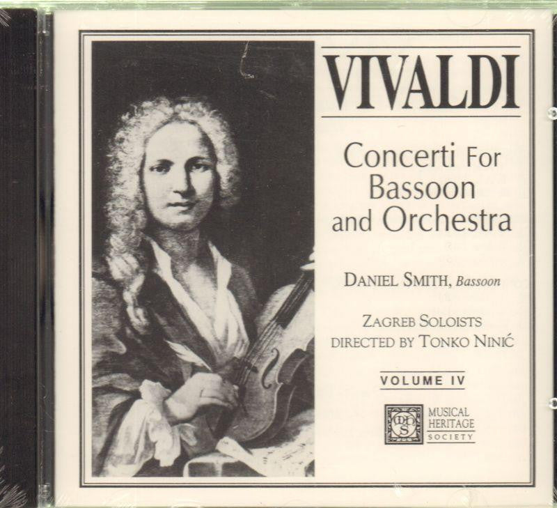 Vivaldi-Concerti For Bassoon & Orchestra-CD Album