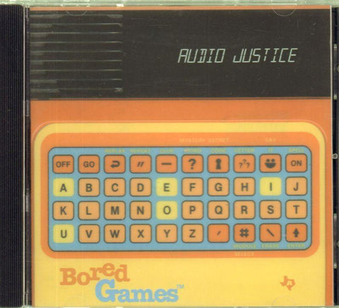 Audio Justice-Bored Games-CD Album