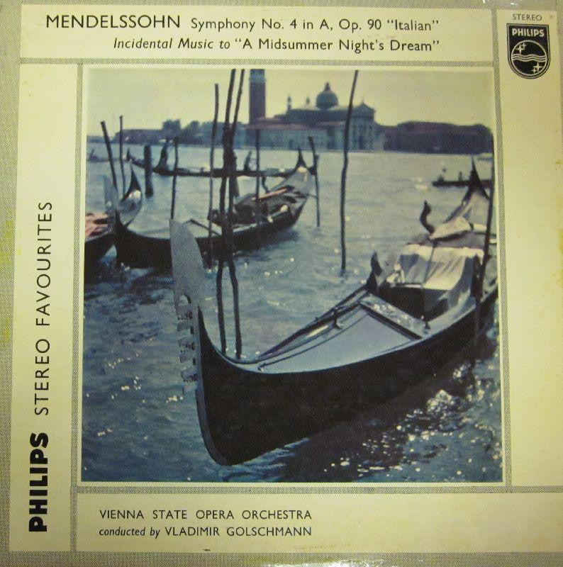 Mendelssohn-Symphony No.4-Philips-Vinyl LP