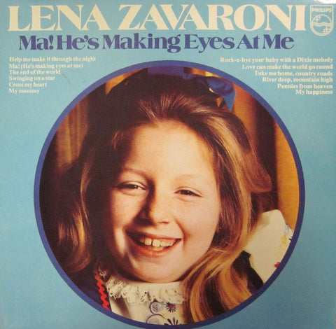 Lena Zavaroni-Ma! He's Making Eyes At Me-Philips-Vinyl LP