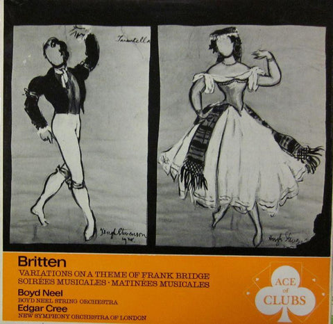 Britten-Variations On A Theme Of Frank Bridge, Op. 10-Ace Of Clubs-Vinyl LP