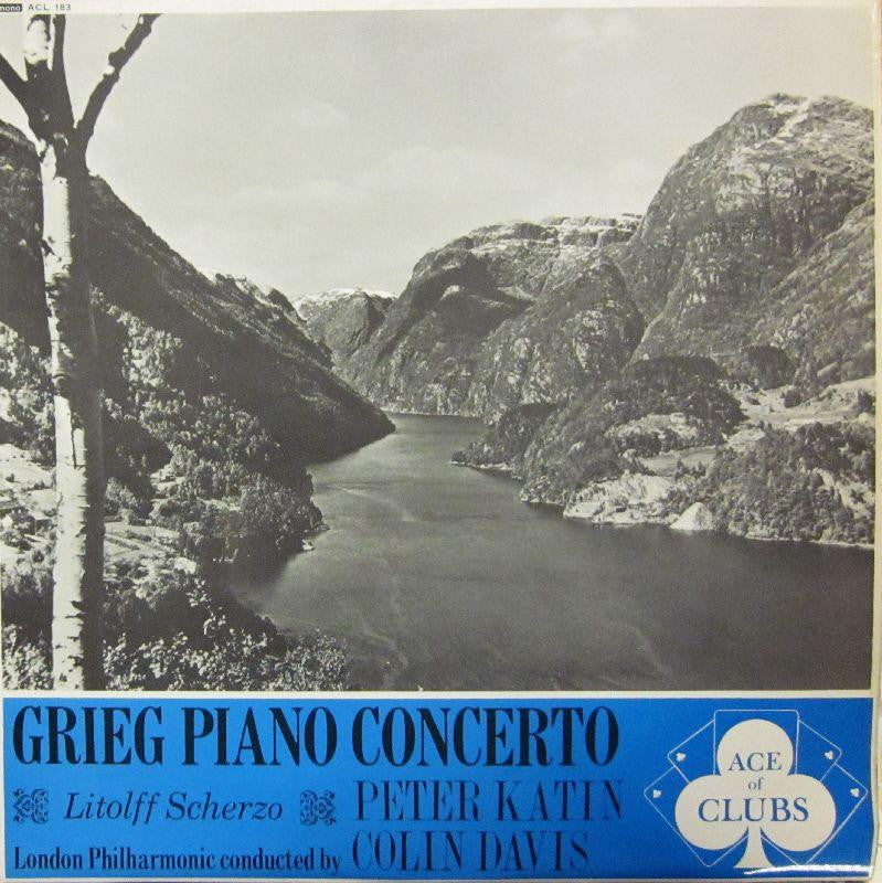 Peter Katin-Grieg Piano Concerto-Ace Of Clubs-Vinyl LP