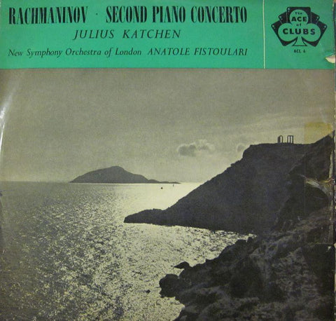 Racmaninoff-Second Piano Concerto-Ace Of Clubs-Vinyl LP