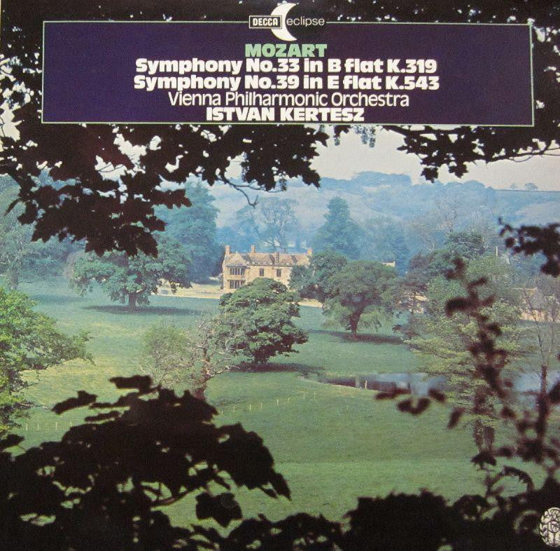 Mozart/Vienna Philharmonic Orchestra-Symphony No. 33 In B Flat K.319/Symphony No. 39 In E Flat K.543-Decca/Eclipse-Vinyl LP