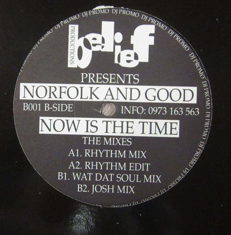 Norfolk And Good-Now Is The Time-Belief Productions-12" Vinyl
