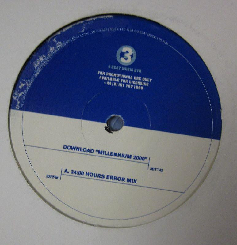 Download-Millennium 2000-3 Beat Music-12" Vinyl