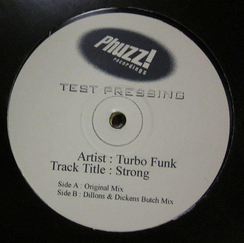 Turbo Funk-Strong-Phuzz!-12" Vinyl