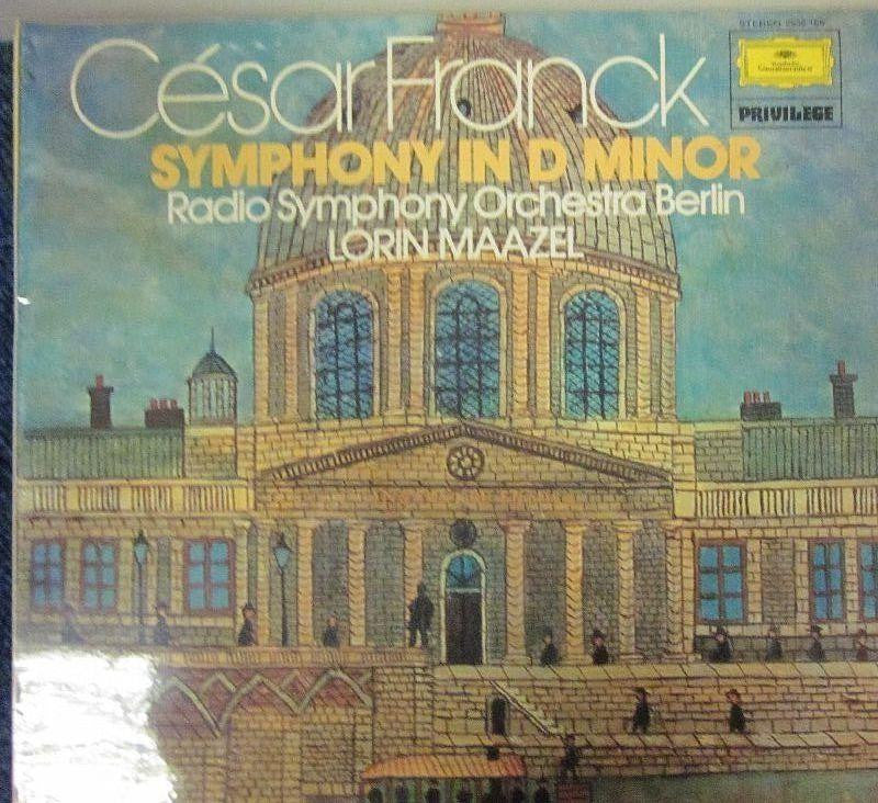 Cesar Franck-Symphony in D Minor-Deutsche Grammophon-Vinyl LP