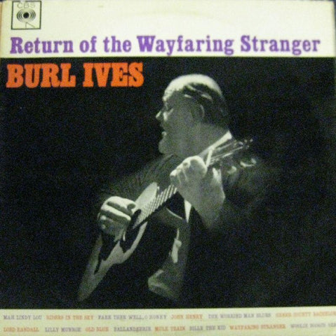 Burl Ives-Return of The Wayfaring Stranger-CBS-Vinyl LP