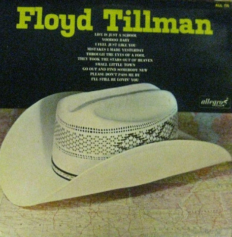 Floyd Tillman-Life Is Just A School-Allegro-Vinyl LP