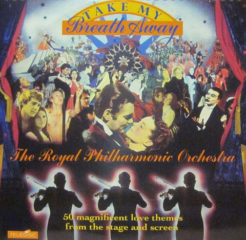 The Royal Philharmonic Orchestra-Take My Breath Away-Teledisc-4x12" Vinyl LP Gatefold