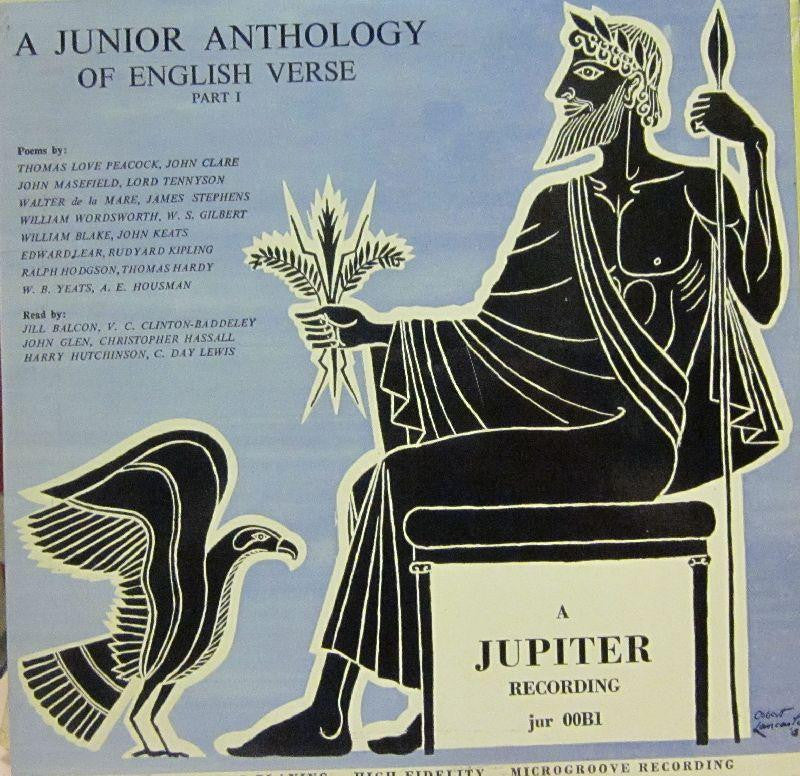 Read By-Balcon/Clinto-Braddeley-A Junior Anthology Of English Verse-Jupiter-10" Vinyl