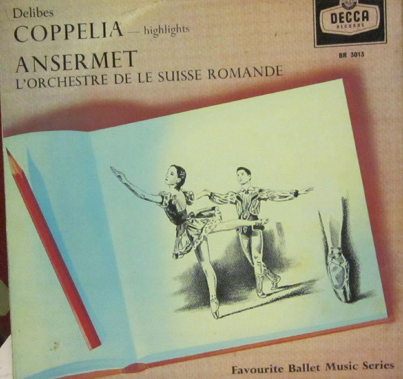 Delibes-Coppella Highlights-Decca-10" Vinyl