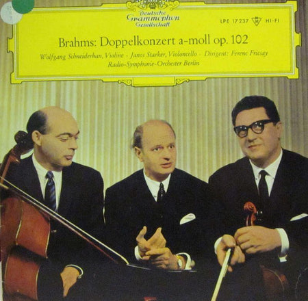 Brahms-Dopplekonzert (A-moll op.102)-Deutsche Grammophon-10" Vinyl