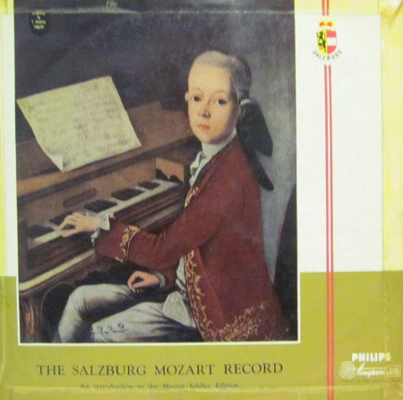 Prof. Bernhard Paumgartner-Selection Of English Excerpts-Phillips-10" Vinyl