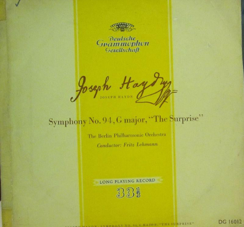 Haydn-Symphony No.94 (G major"The Surprise")-Deutsche Grammophon-10" Vinyl