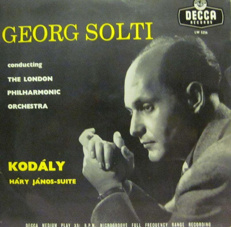 Georg Solti & London Philharmonic Orchestra-Kodaly- Hary Janos Suite-Decca-10" Vinyl