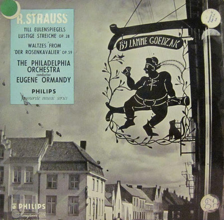 Eugene Ormandy & The Philadelphia Orchestra-Till Eulenspiegels Lustige Streiche Op.28-Phillips-10" Vinyl