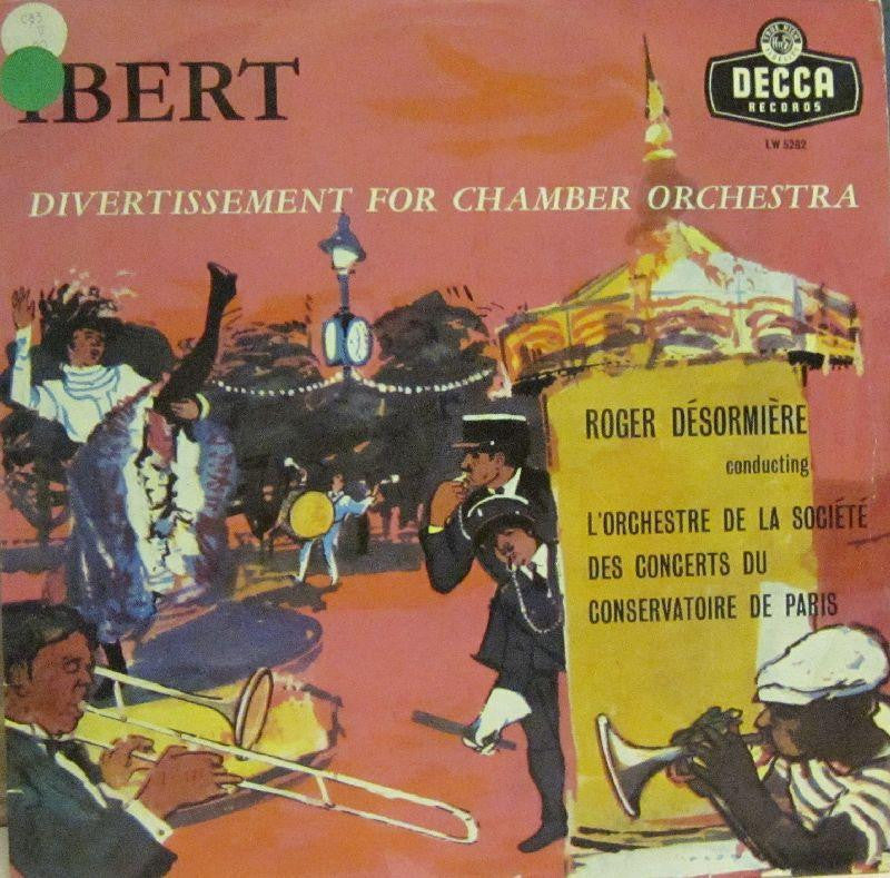Ibert-Diverissement For Chamber Orchestra-Decca-10" Vinyl